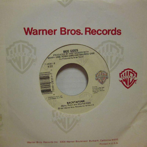 Bee Gees-You Win Again-Warner-7" Vinyl