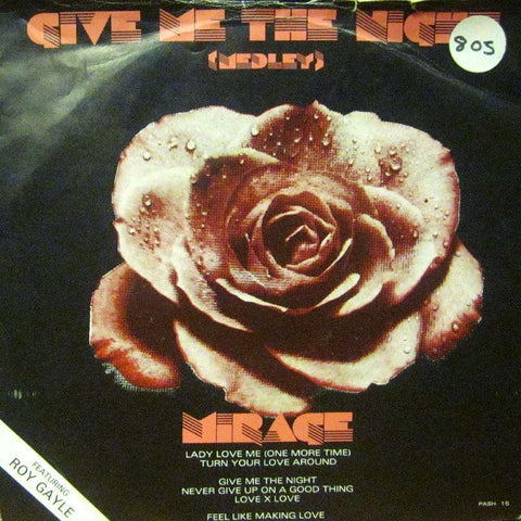 Mirage-Give Me The Night-Passion-7" Vinyl P/S