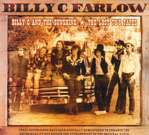 Billy C Farlow-The Lost 70's Tapes-2CD Album
