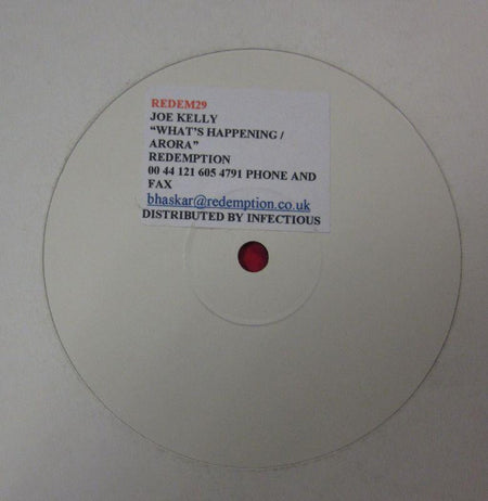 Joe Kelly-Whats Happening/Arora-Redemption-12" Vinyl
