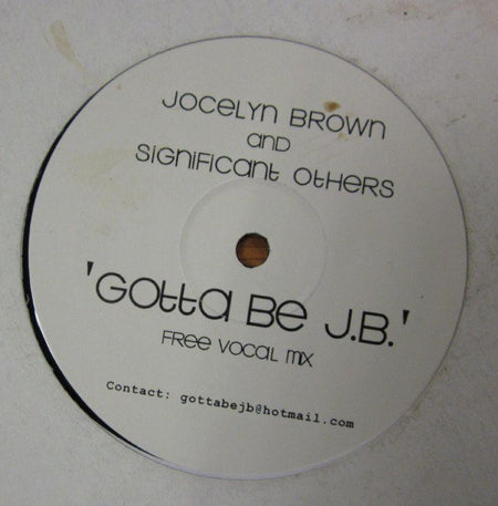 Jocelyn Brown/Significant Others-Gotta Be JB-Not On Label-12" Vinyl