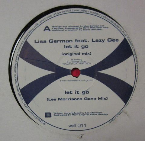 Lisa German/Lazy Gee-Let It Go-Wallop-12" Vinyl