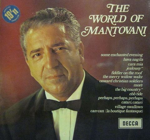 Mantovani-The World Of Mantovani-Decca-Vinyl LP