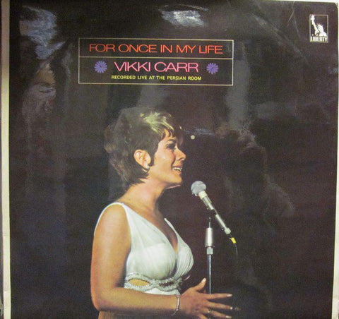 Vikki Carr-For Once In My Life-Liberty-Vinyl LP