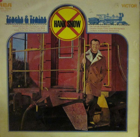 Hank Snow-Tracks & Trains -RCA Victor-Vinyl LP