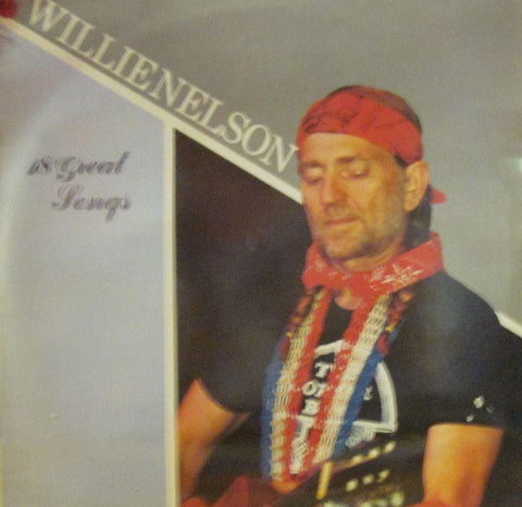Willie Nelson-18 Great Songs-Design Communications-Vinyl LP