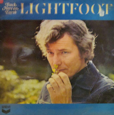 Gordon Lightfoot-Back Here On Earth-United Artist-Vinyl LP