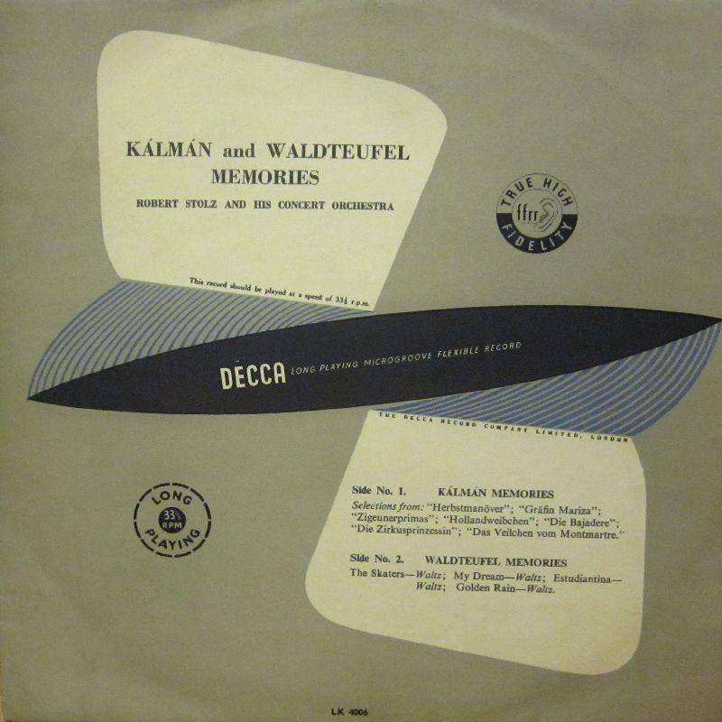 Kalman And Waldteufel-Memories-Decca-Vinyl LP