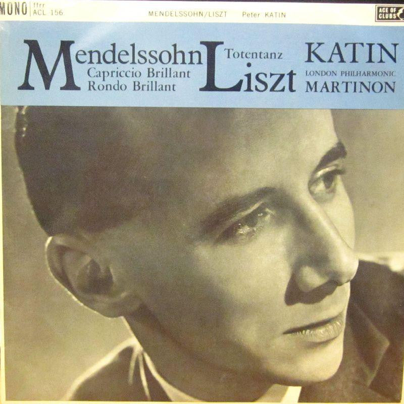 Mendelssohn/Liszt-Capriccio Brillant/Totentanz-Decca (Ace Of Clubs)-Vinyl LP
