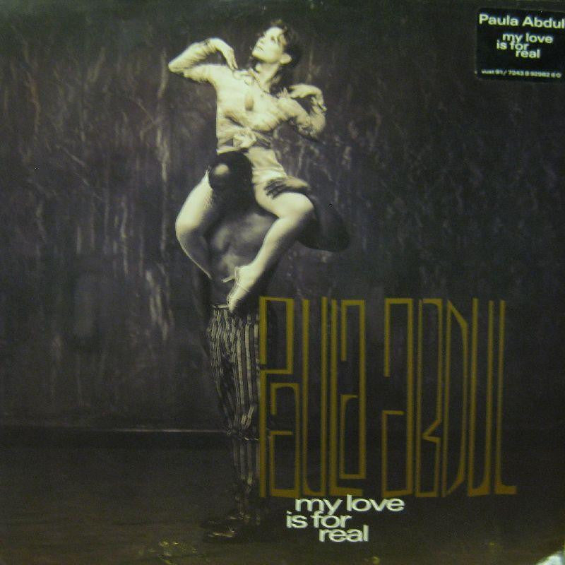 Paula Abdul-My Love Is For Real-Virgin-12" Vinyl