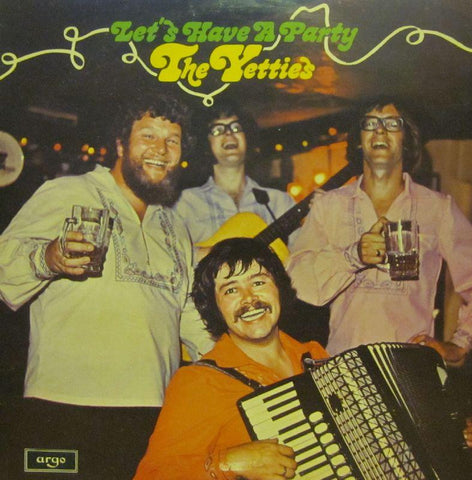 The Yetties-Let's Have A Party-Argo-Vinyl LP