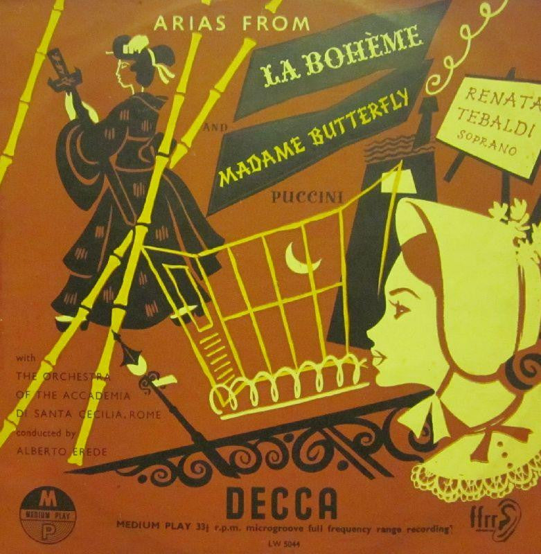 Puccini-La Boheme-Decca-10" Vinyl