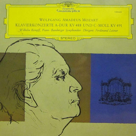 Mozart-Klavierknozerte 488-Deutsche Grammophon-Vinyl LP
