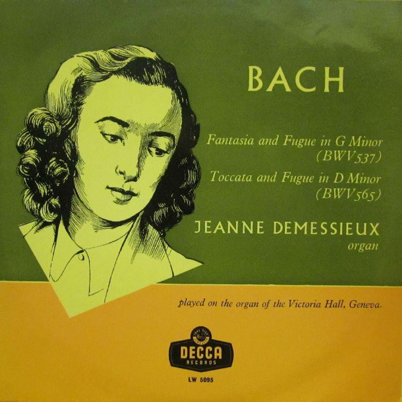 Bach-Fantasia And Fugue-Decca-10" Vinyl
