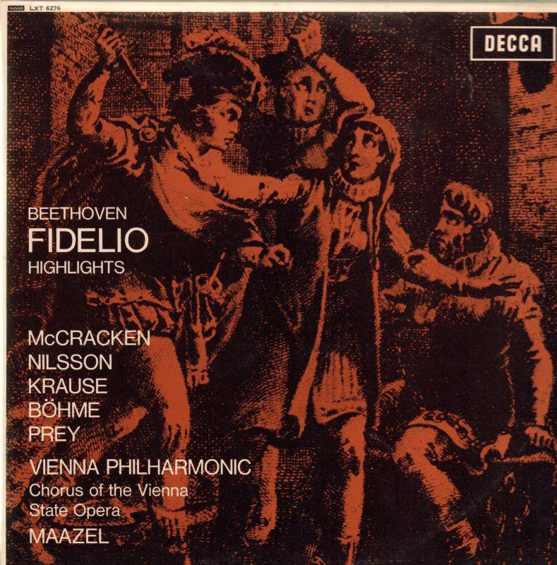 Beethoven-Fidelio-Decca-Vinyl LP