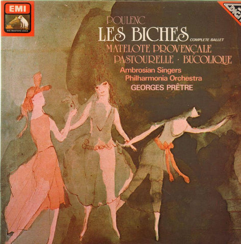 Poulenc-Les Biches-HMV-Vinyl LP Gatefold