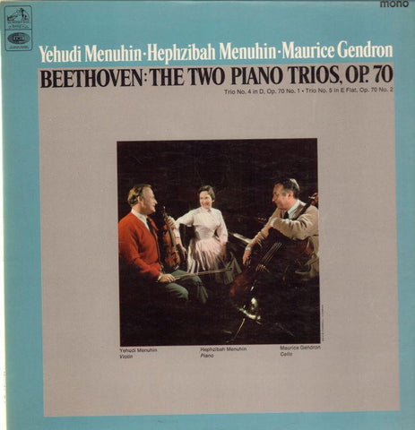 Beethoven-The Two Piano Trios-HMV-Vinyl LP