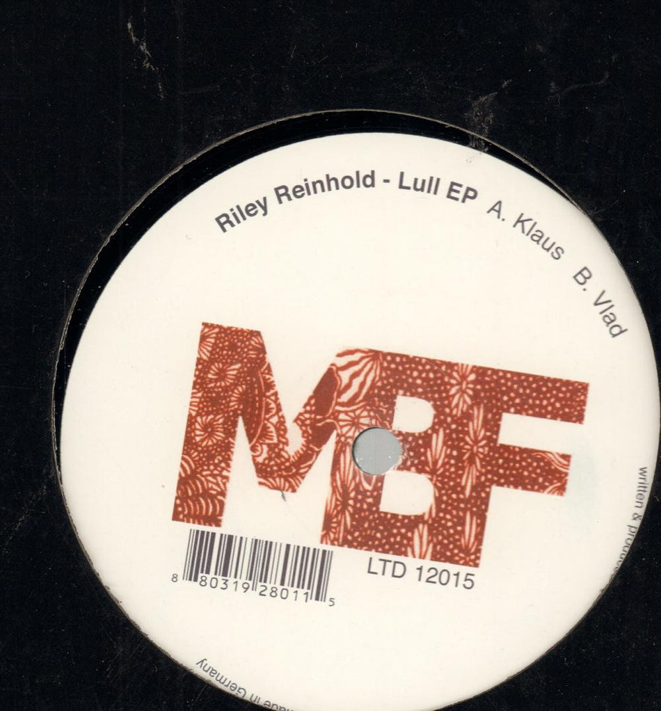 Riley Reinhold-Lull EP-MBF-12" Vinyl-Ex/NM