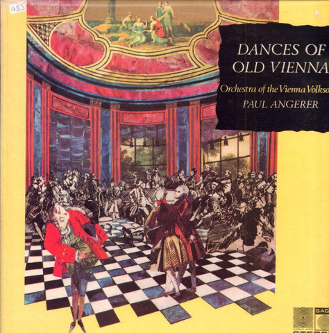 Paul Angerer-Dances Of Old Vienna-SAGA-Vinyl LP-VG+/VG+