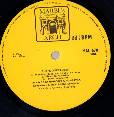 Overtures-Marble Arch-Vinyl LP-VG/Ex