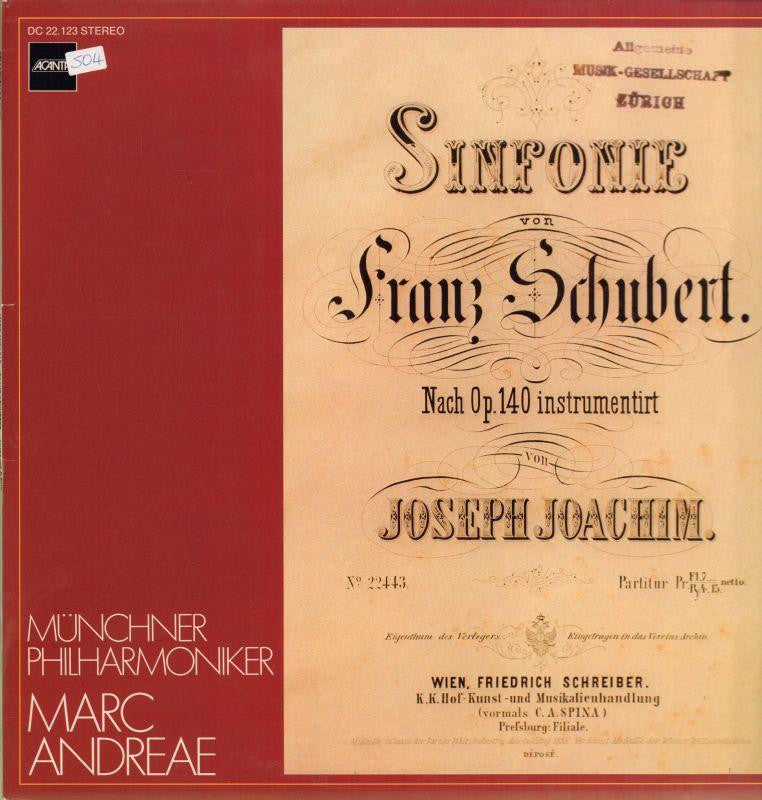 Schubert-Sinfonie In C-Acanta-Vinyl LP