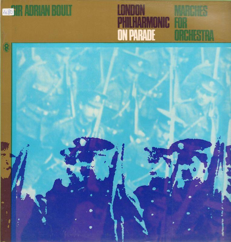 London Philharmonic On Parade-Marches For Orchestra-World Record Club-Vinyl LP-VG/Ex