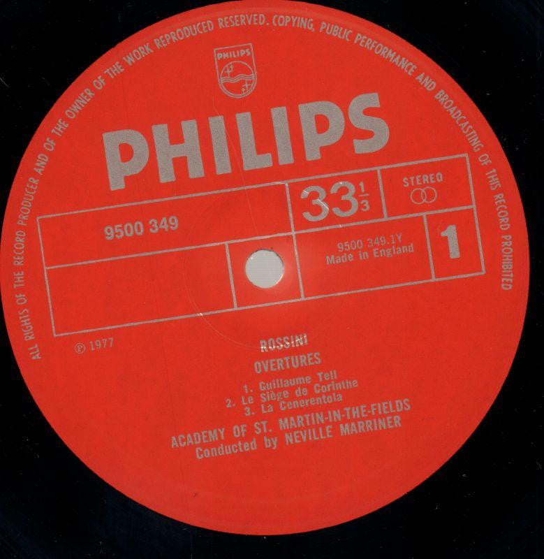 Overtures-Philips-Vinyl LP-VG/Ex