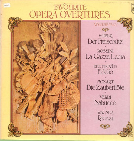 Various Classical-Favourite Opera Overtures Vol.2-Philips-Vinyl LP