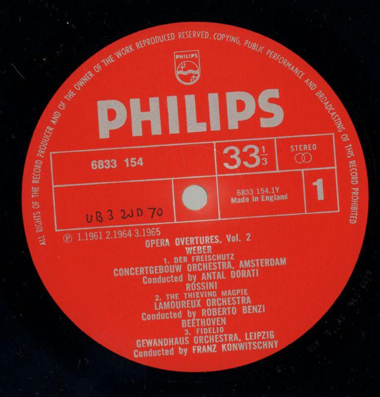 Favourite Opera Overtures Vol.2-Philips-Vinyl LP-VG/VG