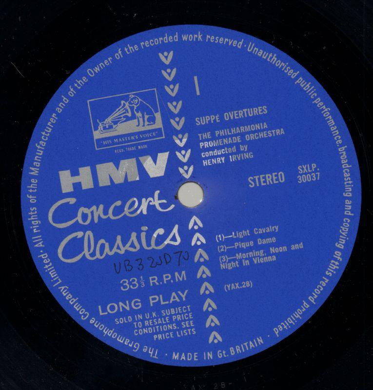 Overtures-HMV-Vinyl LP-VG+/VG