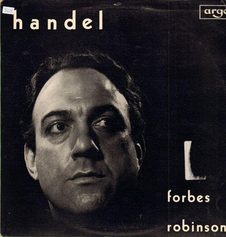 Handel-Bass Arias-Argo-Vinyl LP-VG/VG+