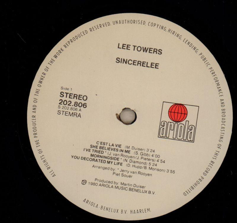 Sincerlee-Ariola-Vinyl LP-VG/VG