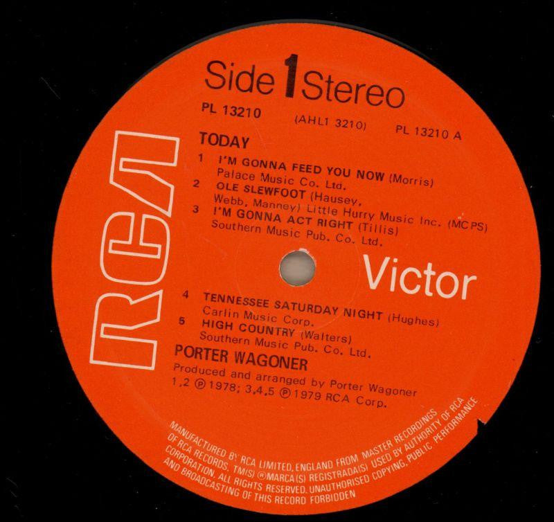 Today-RCA-Vinyl LP-VG/VG