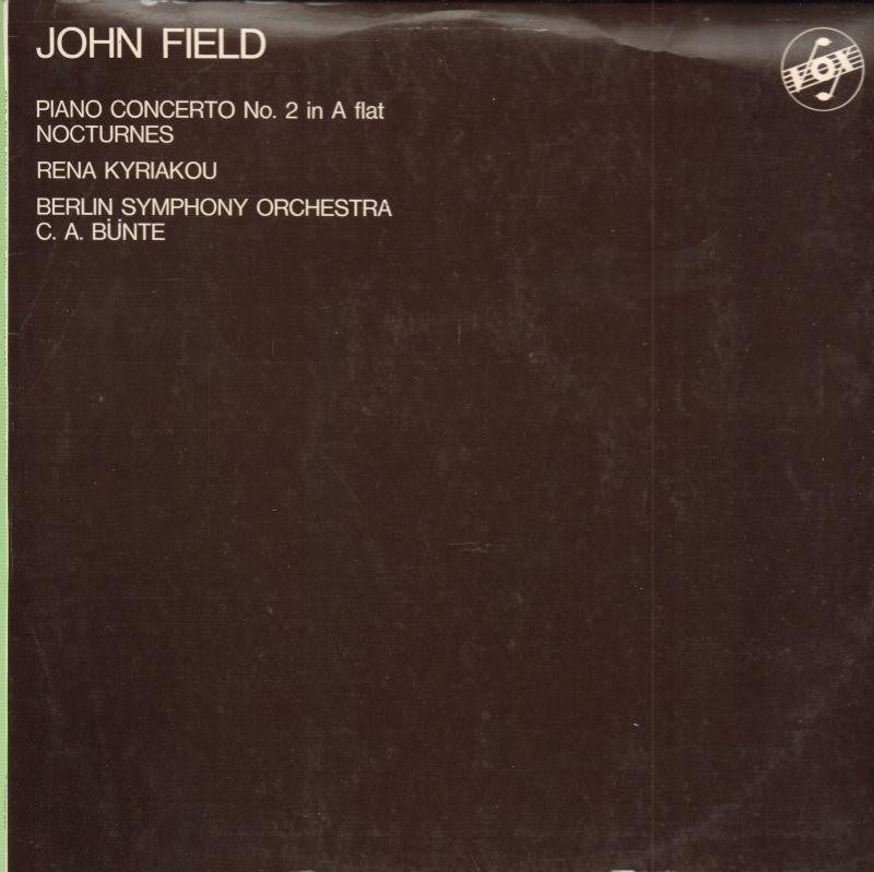 John Field-Piano Concerto-VOX-Vinyl LP-VG/VG