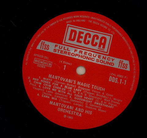 Magic Touch-Decca-2x12" Vinyl LP Gatefold-VG/VG