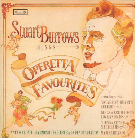 Stuart Burrows-Sings Operetta Favourites-L'Oiseau-Lyre-Vinyl LP