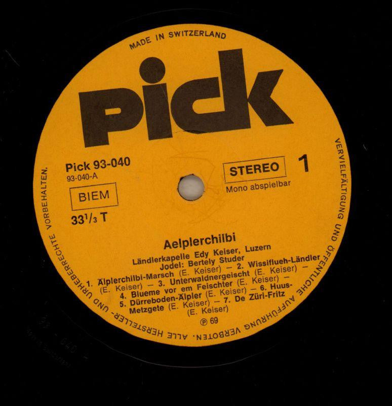 Alperchilbi-Pick-Vinyl LP-VG/VG
