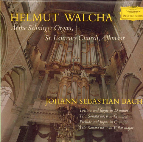 Bach-Helmut Walcha-Deutsche Grammophon-Vinyl LP