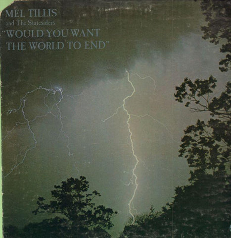 Mel Tillis-Would You Want The World To End-MGM-Vinyl LP-VG/VG