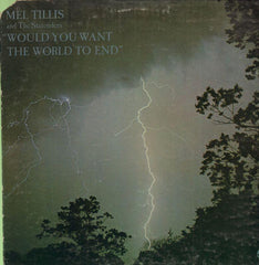 Mel Tillis-Would You Want The World To End-MGM-Vinyl LP-VG/VG