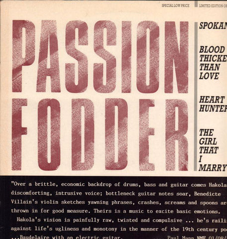 Passion Fodder-Spokane-Beggars Banquet-12" Vinyl P/S