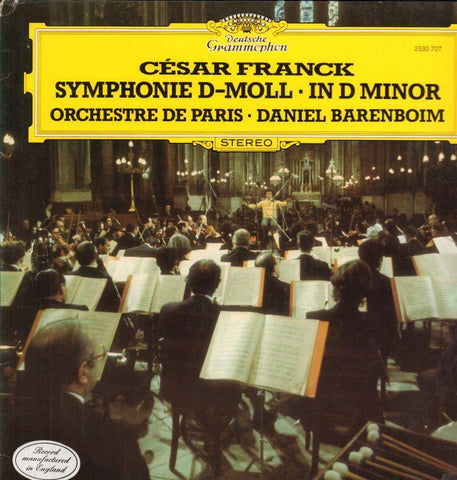 C.Franck-Symphonie D Moll-Deutsche Grammphon-Vinyl LP