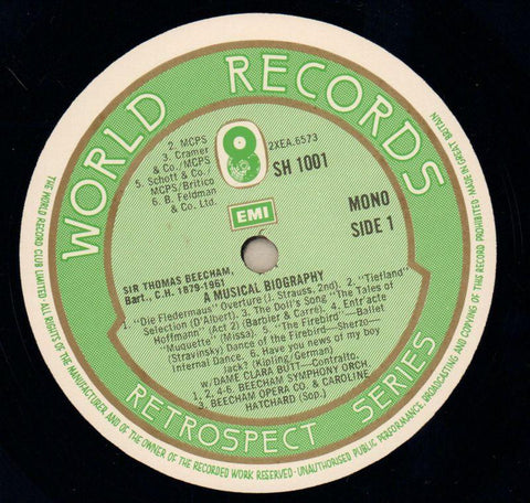 The Early Years-World Record Club-Vinyl LP Gatefold-VG+/VG+