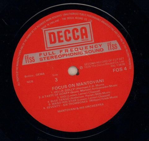 Focus On-Decca-2x12" Vinyl LP Gatefold-VG/VG+