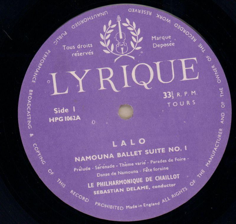 Intermezzo Suite-Lyrique-Vinyl LP-VG/VG+