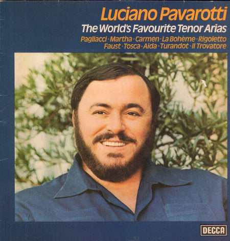 Pavarotti-The World's Favourite Tenor Arias-Decca-Vinyl LP