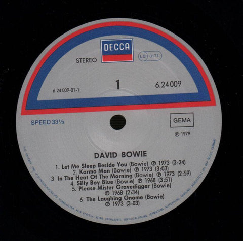 David Bowie-Teldec-Vinyl LP-VG/VG+