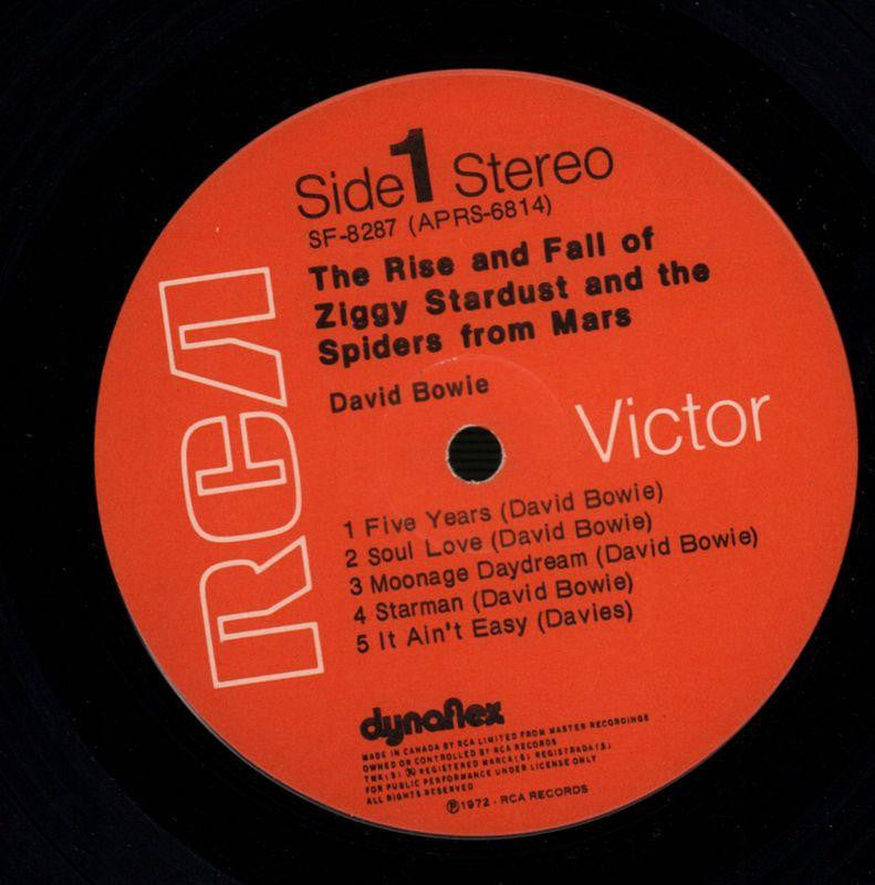 The Rise And Fall Of Ziggy Stardust-RCA Victor-Vinyl LP-G/VG+