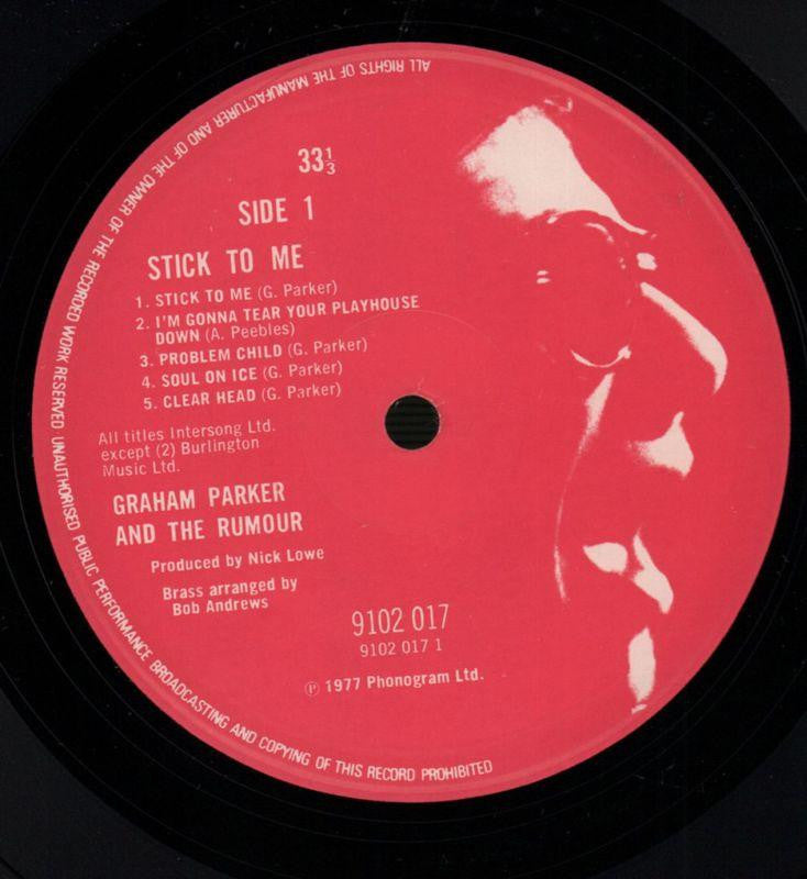 Stick To Me-Vertigo-Vinyl LP-VG/Ex+