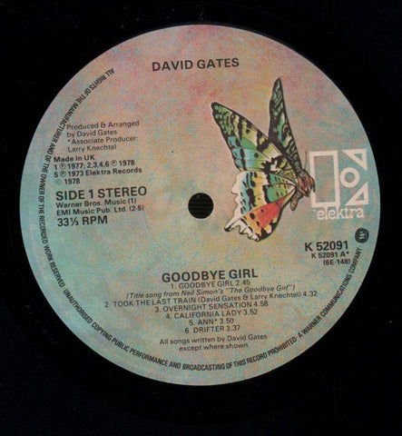 Goodbye Girl-Elektra-Vinyl LP-VG/Ex-